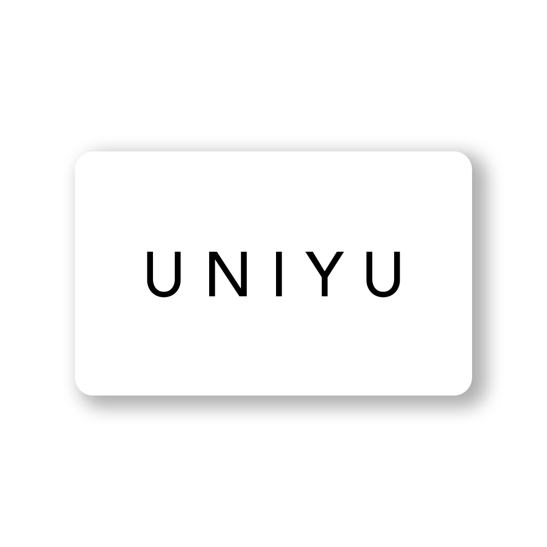 UNIYU gift card - perfect for gifting luxurious Australian fine fragrances inspired by memories and emotions.